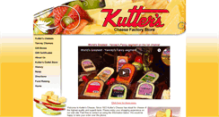 Desktop Screenshot of kuttercheese.com